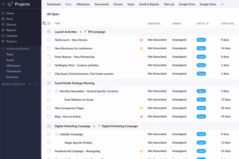 Zoho Projects Review 2026: Features, Pricing, Pros and Cons
