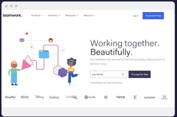 Teamwork Projects project management