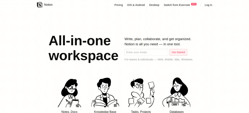 Notion paymo Project Management Tool