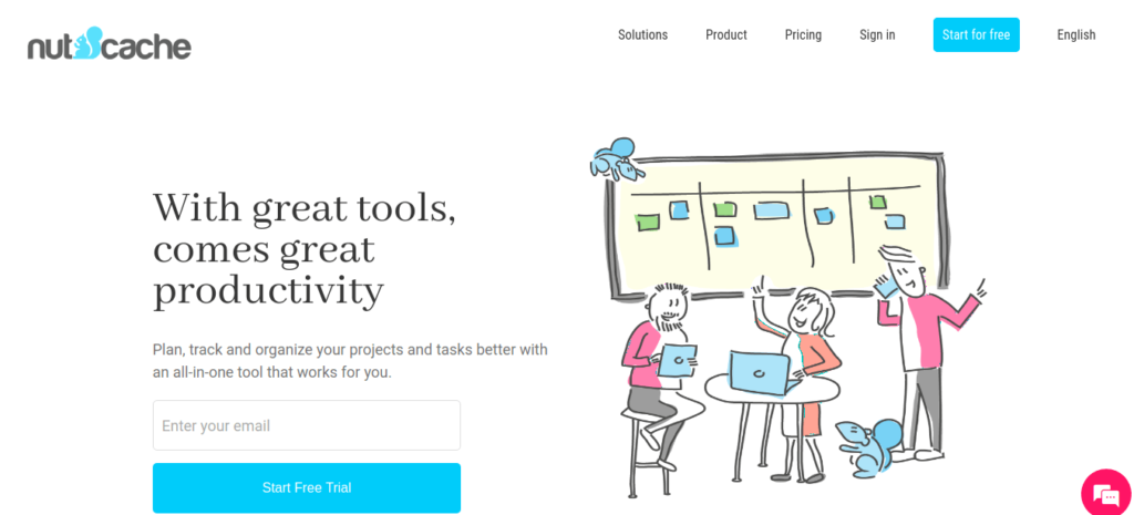 Nutcache Project Management Tool