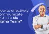 communication within six sigma team