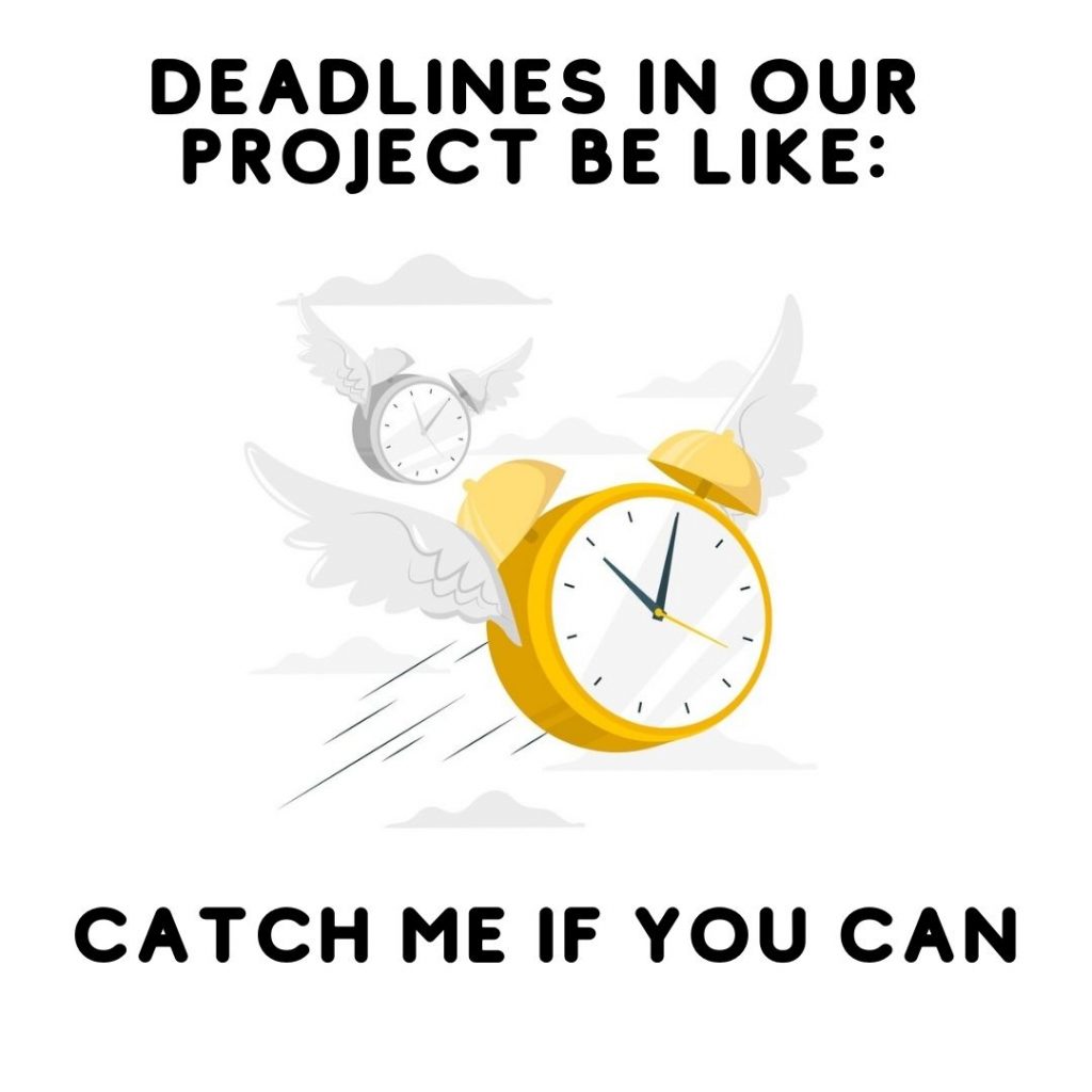 Memes on Project Management Deadline