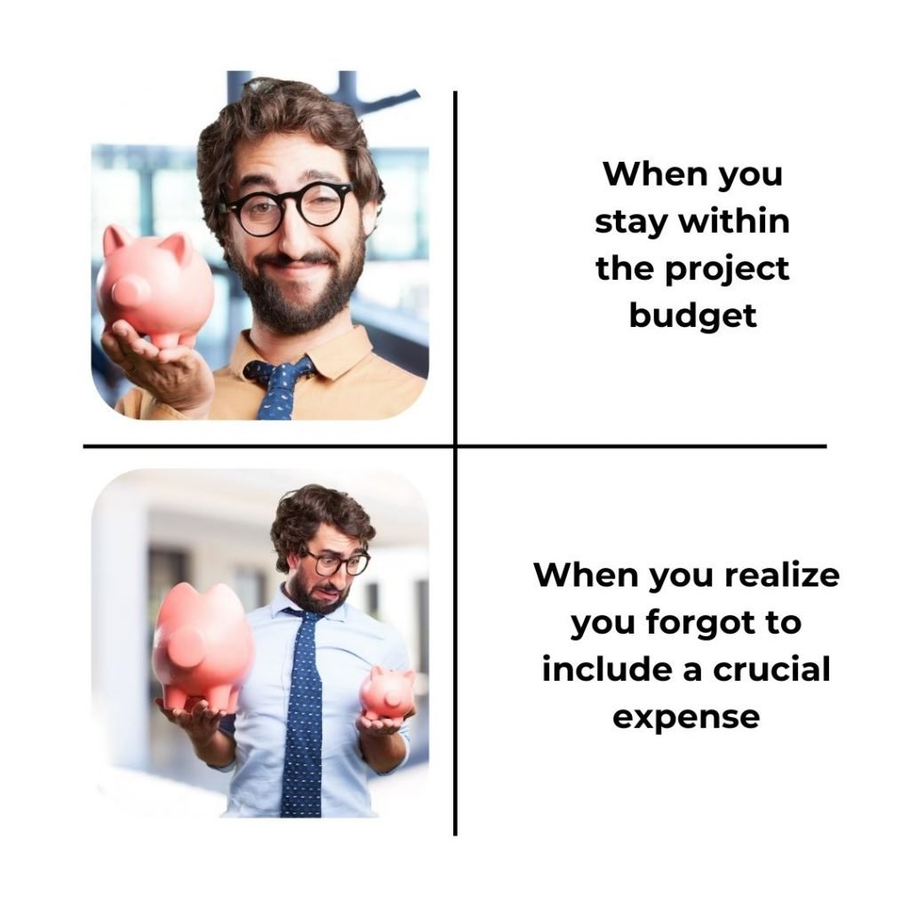 Memes on Budget Constraints in Project Management