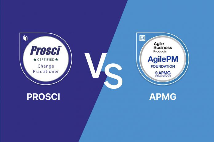 PROSCI vs APMG Change Management Certification