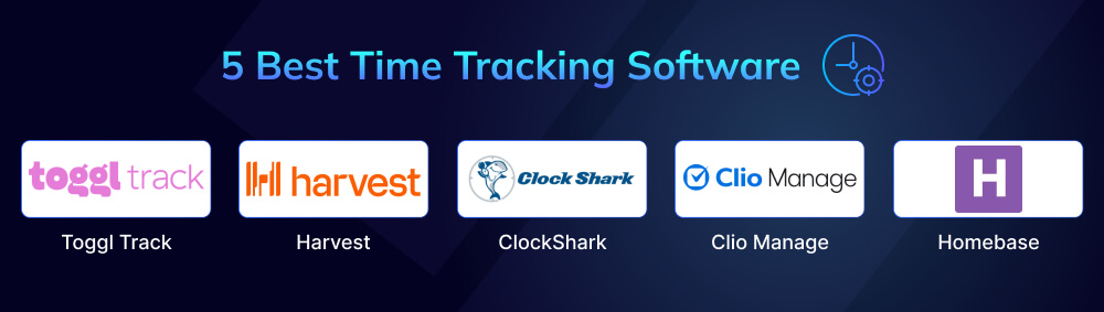 Top 5 Time Tracking Softwares