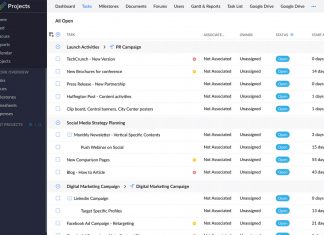 Zoho Projects Review: Features, Pricing, Pros and Cons